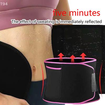 Sauna Set Taillenformer Sport Schweißausbruch Taillenstützgürtel Form Laufen Strapazierfähig Taille Bauchfettverbrennung Trainingsgürtel