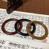 Chinese Ethnic Style Sandalwood Bracelet Minority Design Retro Hand Ring Sandalwood Bangle  Student