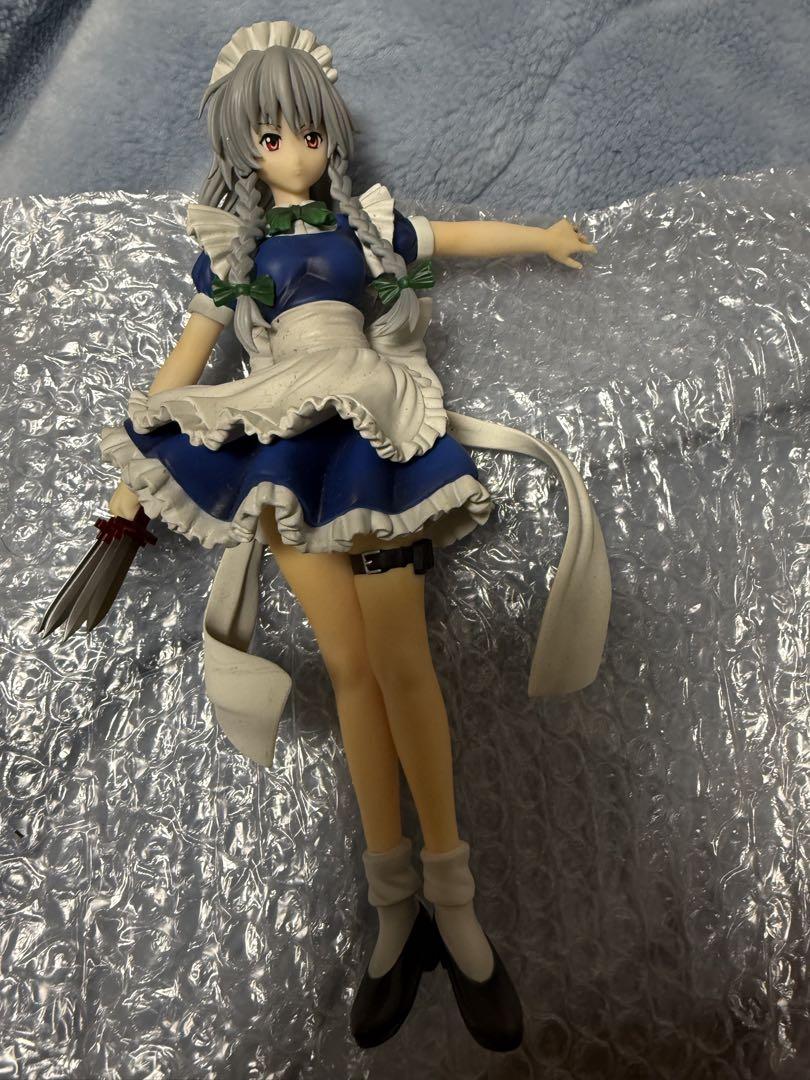 

[Б/У] Фигурка Touhou Project Сакуя Изаёи, отсутствует нож в левой руке