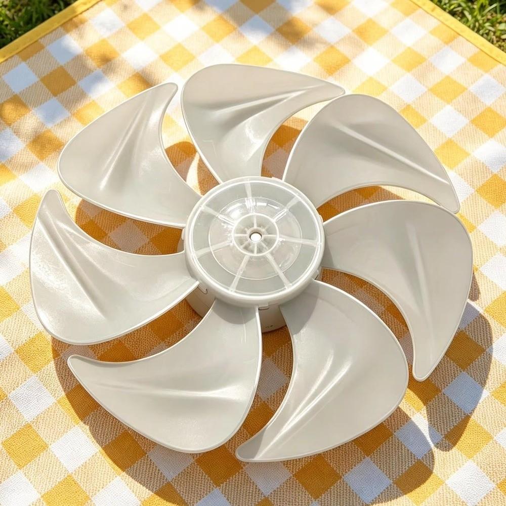 Silent Rotate Fan Blade Part 12 Inch 7-Blade Fan Replace Gear Stand Fan Repair
