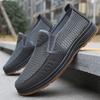 Summer Men's Old Cloth Shoes, Breathable Casual Shoes, Elderly Shoes, One Foot Tennis Shoes
