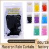 Macaron Rain Curtain for Party and Wedding Decorations