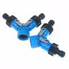 3/4'' Threaded Female Shunt Valve, Y-Connector Faucet Water Splitter for Garden Irrigation System