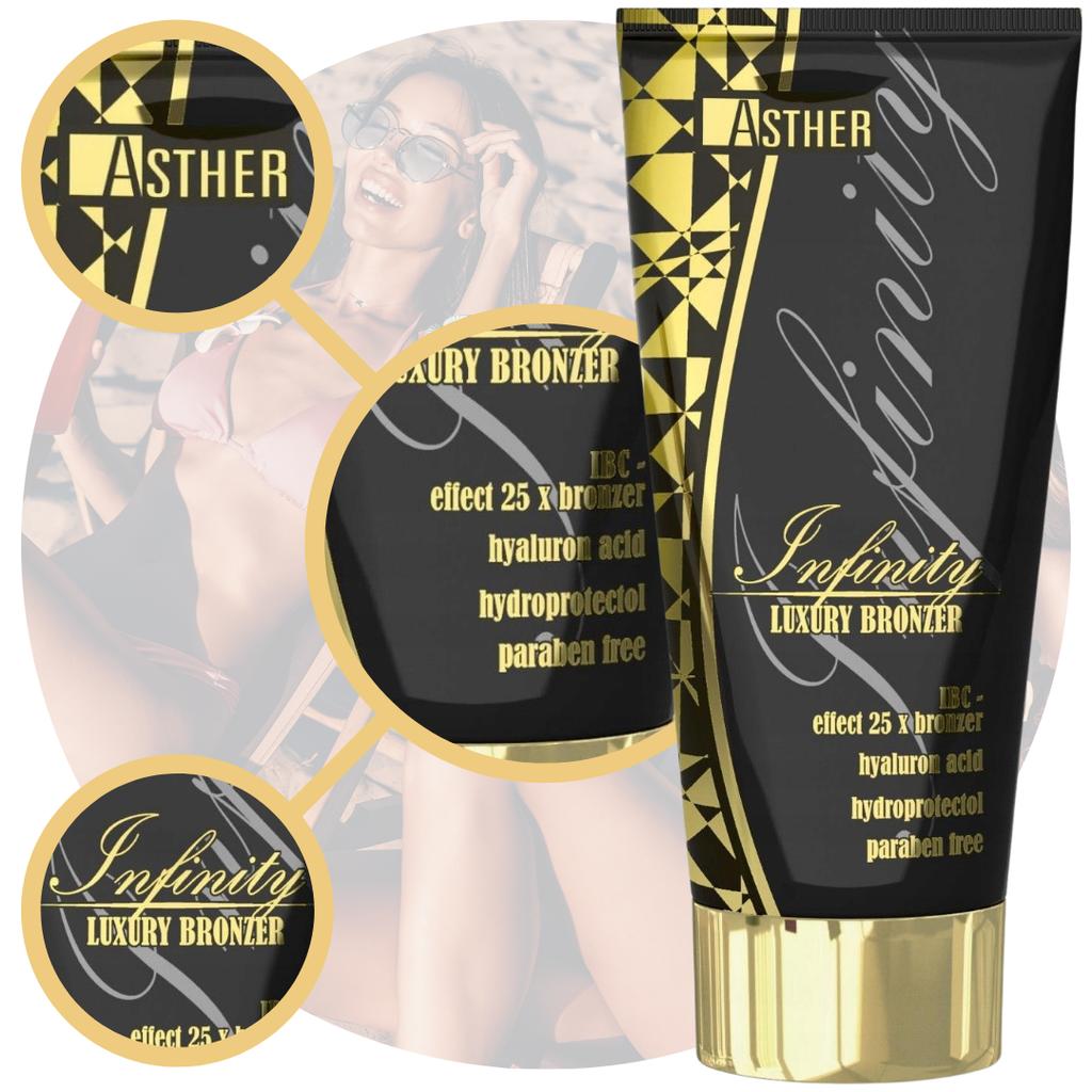 Asther Infinity Luxurious Bronzer X25 For Tanning 150ml