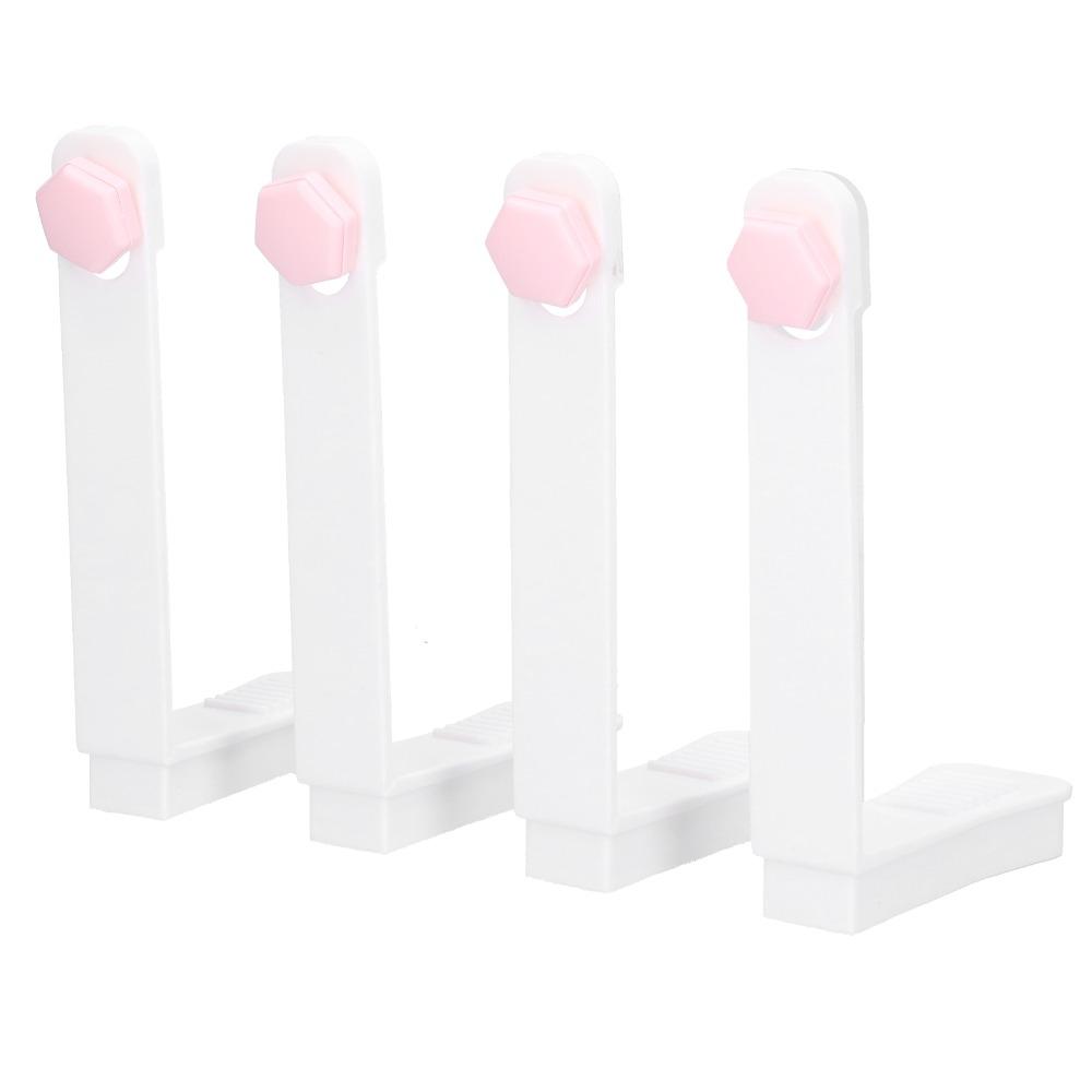 4Pcs Invisible Bed Sheet Clip Needle‑free Sheet Fixer Practical Bedding Clip  Quilt Cover Fix