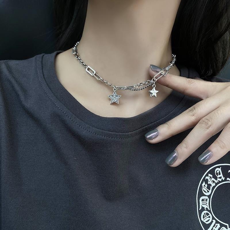 

Sweet and cool star necklace female super fairy seaside with skirt niche gentle design sense new