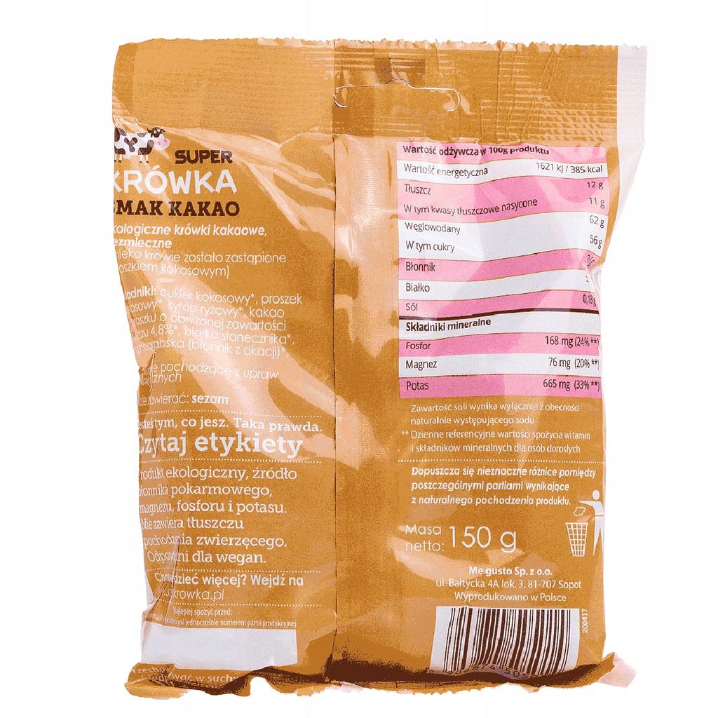 Me Gusto Super Cocoa Fudge Vegan Fudges 150 G