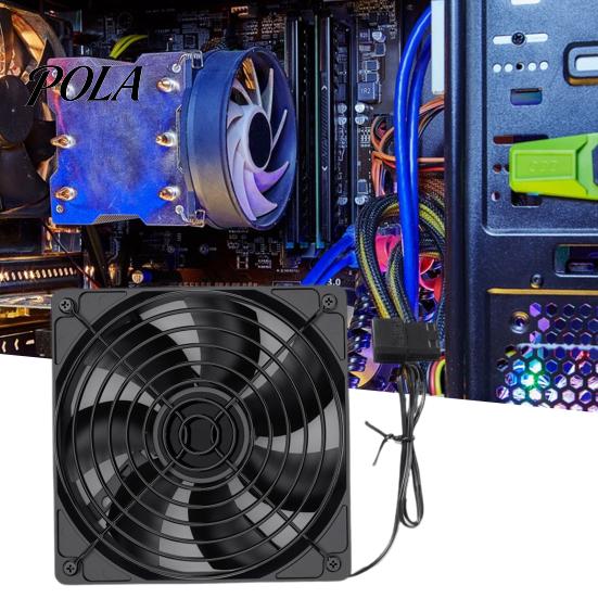 PC Case Fan Cooling Low Noise Quick Cool Down High Rotating Speed 3000RPM 4Pin Brushless Desktop Accessories Powerful