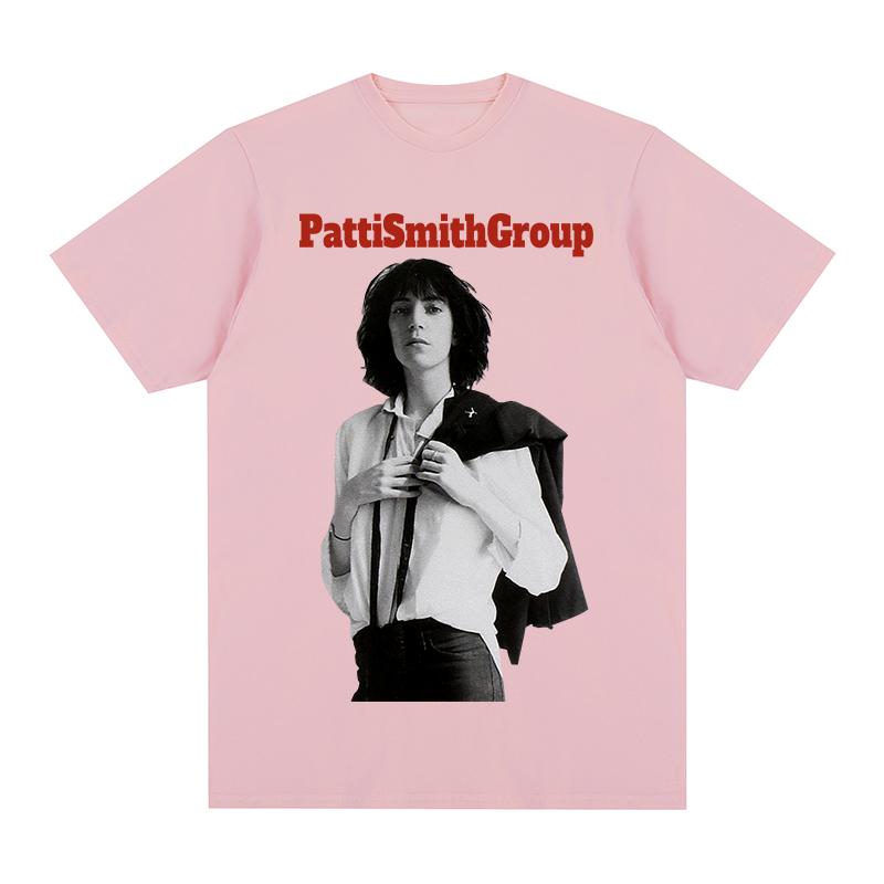Patti Smith Group Vintage T-Shirt Europäisch Amerikanisch Y2k Baumwolle Herren T-Shirt Neues Tee T-Shirt Damen Oberteile