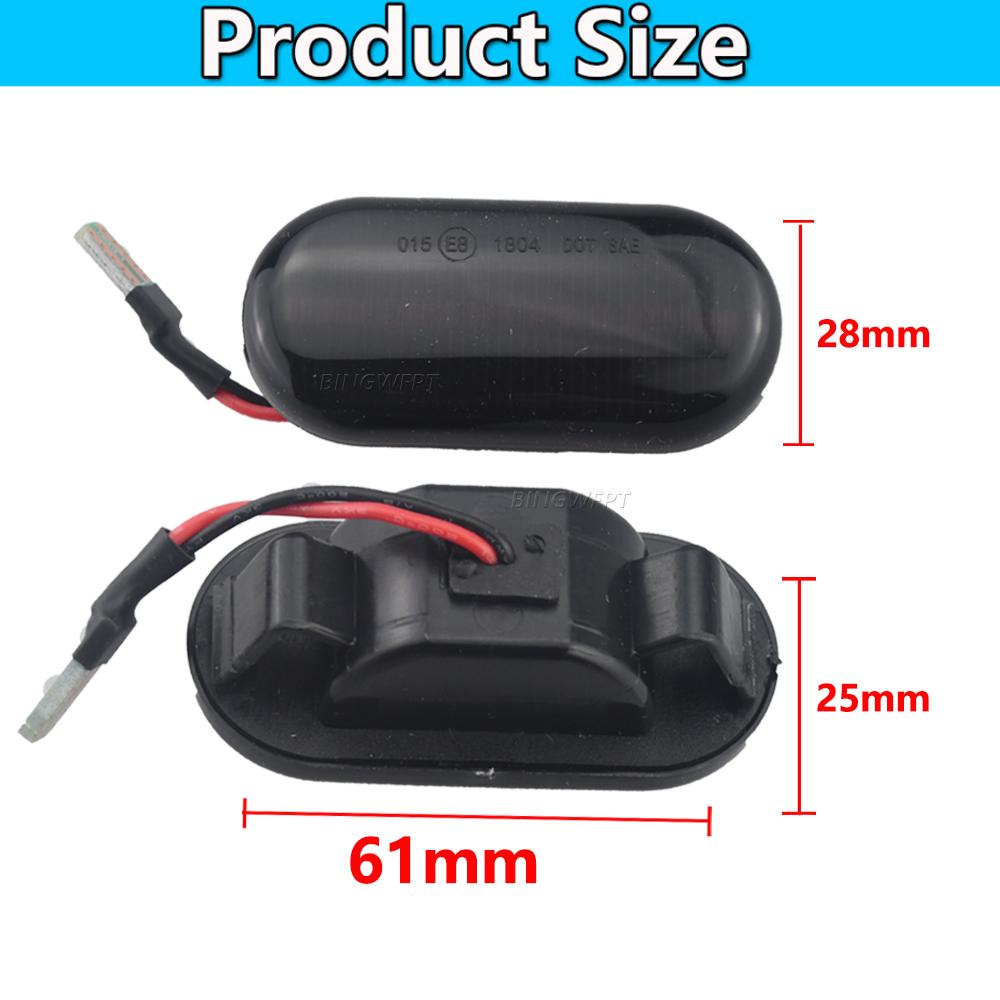 Für Nissan Tiida Note Micra Navara Qashqai Cube Camiones Dualis Frontier LED Dynamische Auto Blinker Seitenmarkierungsleuchten Blinkerleuchten