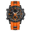 FOXBOX TOP New Fashion Men's Waterproof Digital Watch Quartz Chronograph Military Shockproof Men's Watch Relogios Masculino