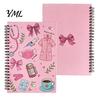 Healthcare Practitioner Journal Medical Themed Coil Notebook, Double Cover Design Thick Ink-proof Paper School Writing Notebook Notepad, Spiral Bound