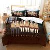 3D Anime Kawai Young Girls Kanokon Beding Set Printed Bed Linen Set With Pilowcase Soft Duvet Cover Soft Single Double Quen Super King-Sized Dimension