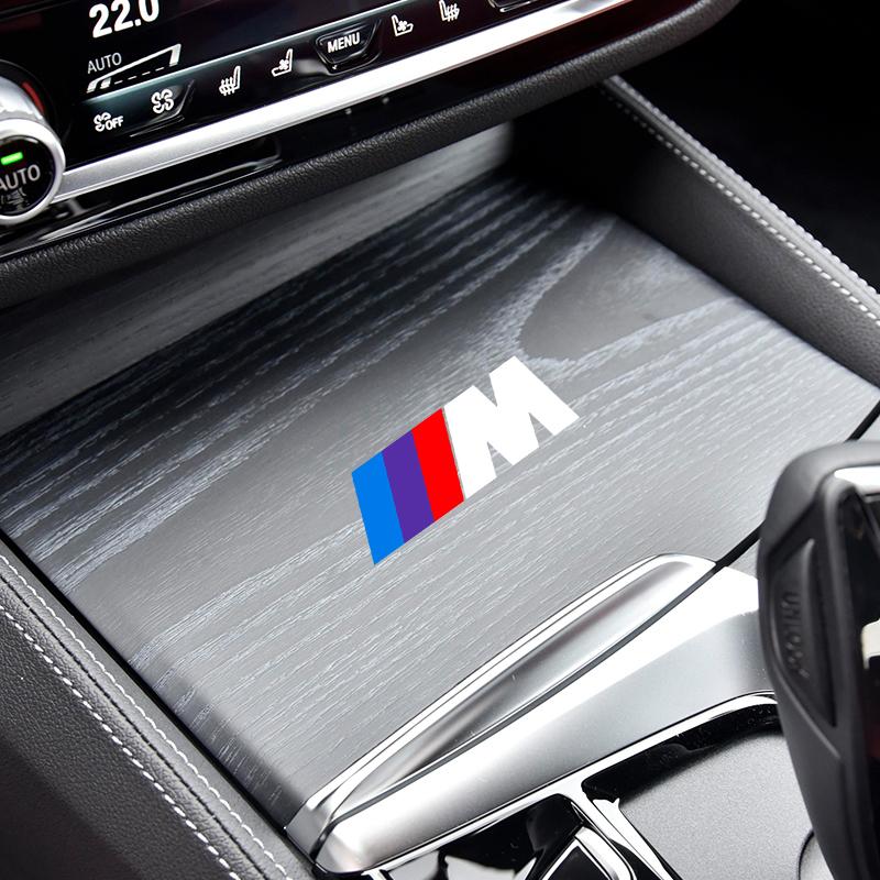 Interior Random Stickers Car Goods Car Steering Wheel Decal For BMW M M2 M3 M4 M5