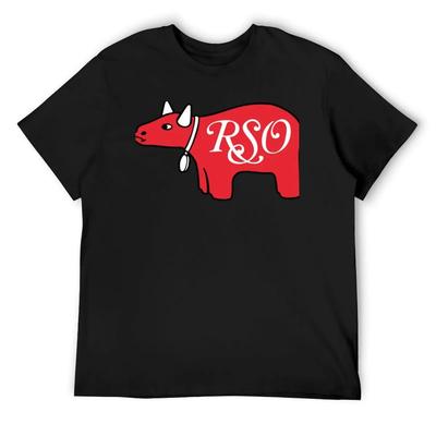 RSO Records Shirt, Sticker, Hoodie, Mask T-Shirt New Gifts and T-shirts Customs Design Your Own Graphics T-shirts for Men Cotton