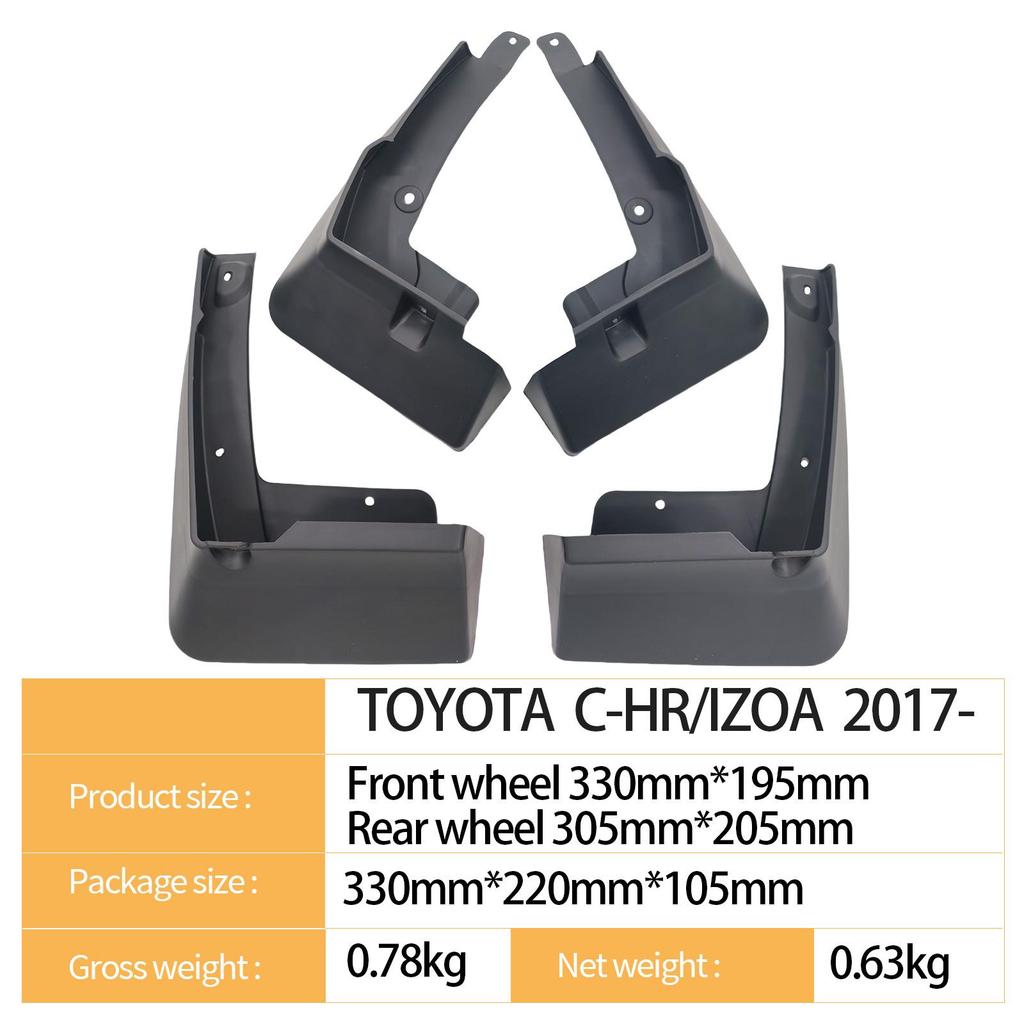 Auto Fender for Toyota IZOA/CHR 2017