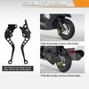 Universal Motorcycle Brake Levers  Motorcycle Accessories Modified Horn Adjustable Hand Lever GY6