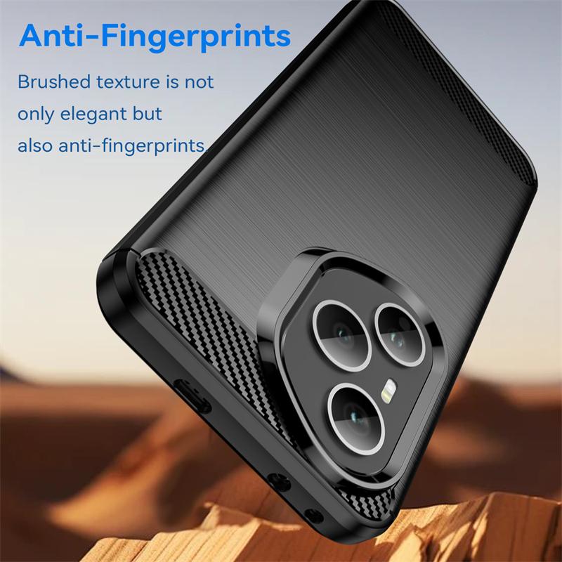 Funda For Honor 400 Pro Shockproof Soft TPU Silicone Carbon Fiber Back Cover For Honor 400 Pro Phone Case For Honor 400 Pro Case
