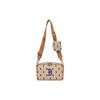 New MLB Monogram Collection Artificial Leather Camera Bag, Shoulder Bag, Crossbody Bag Regular Unisex Beige 3ACRM013N-GP001C