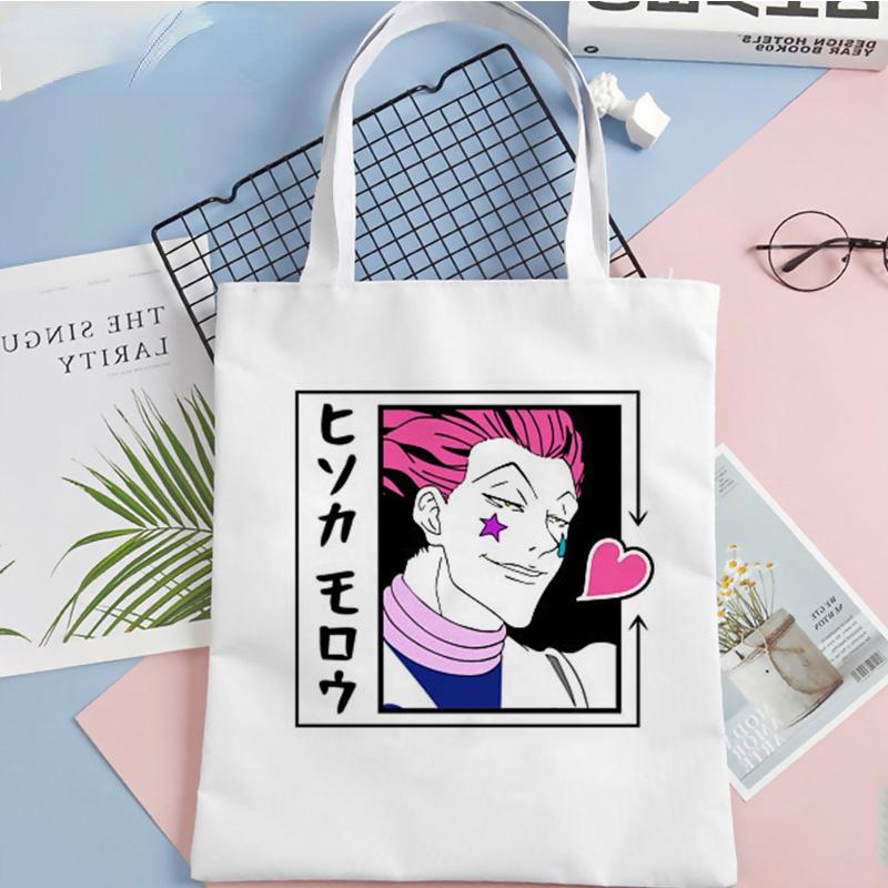Cheap hunter x hunter shopping bag eco cotton recycle bag handbag