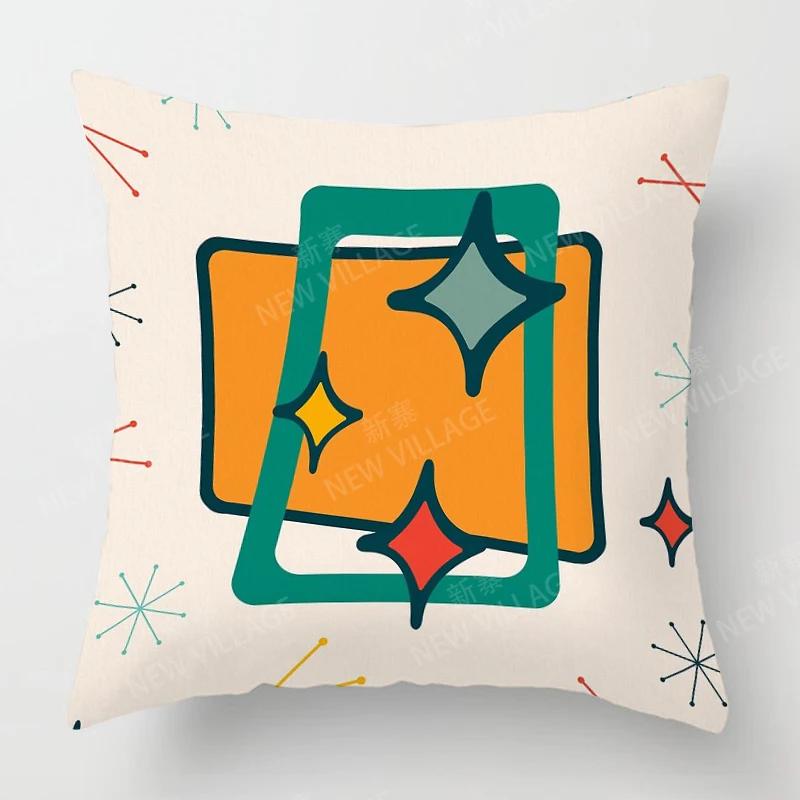 Nordic Fall Home Decor Autumn Throw Pillow Case Sofa Cushion Cover Modern X  X X  X Geometry