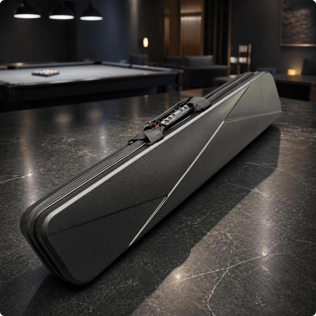 Lightweight Pool Cue Case Waterproof Billiard Portable Compact for