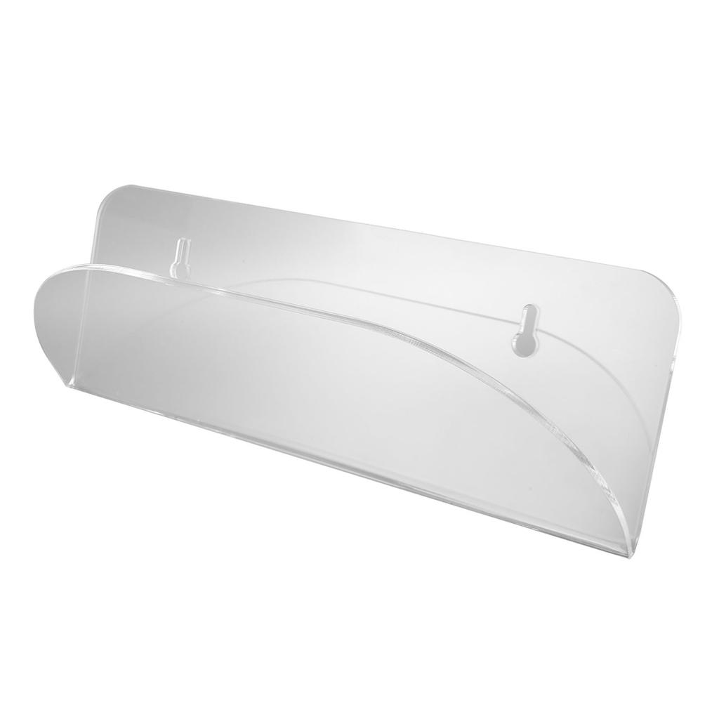 Skateboard Wall Mount Display Rack Acrylic Skateboard Hanger Wall Mount Deck Clear Display Storage Longboard Wall Rack