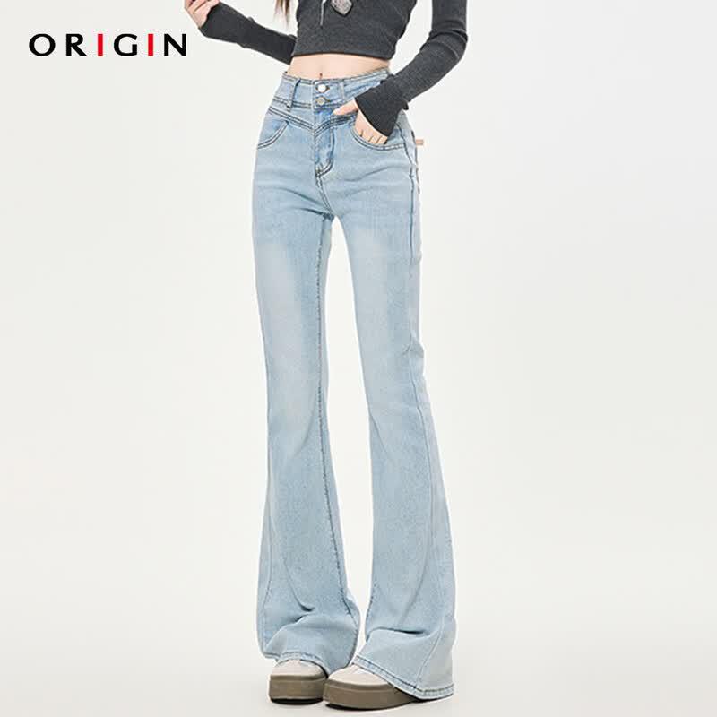 Women s High-Waist Flared Jeans XS