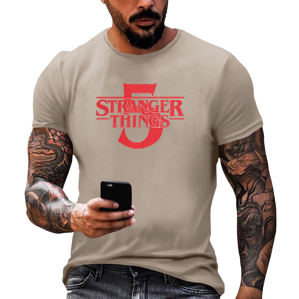 Men's Short Sleeve T-Shirt With Movie And TV Print