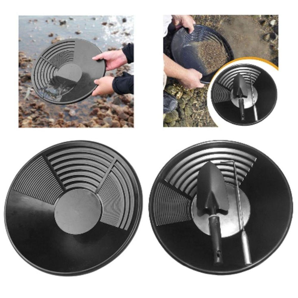 Lightweight Gold Pan Plastic Gold Panning Kit Durability Washing Gold Panning Machine Mountain