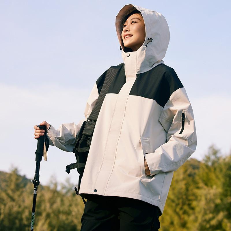Pingti Mountain single-layer jacket for women, outdoor windproof and waterproof thin jacket for men