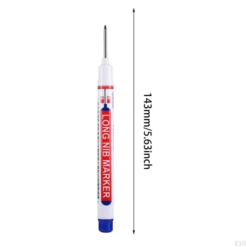 Marker do głębokich otworów Narzędzie do znakowania stolarskiego Długopis z długą końcówką do budownictwa Architektura