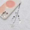 3 Pieces Butterfly and Star Charm Phone Lanyard Set Handmade Keychain Pendant Fashion Accessory for Smartphones