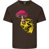 Mushroom Skull Toadstool Magic Gothic Unisexs Light Cotton TShirt