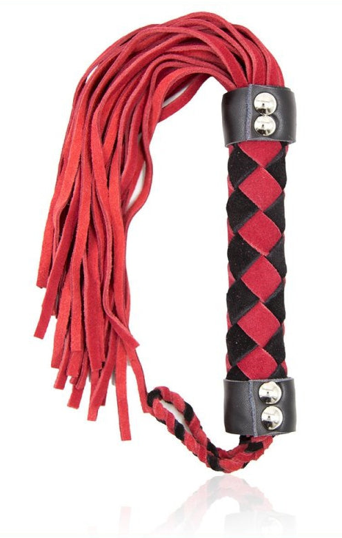 Martinet Joky Star 38cm Noir-rouge - Correct Me - Fouets, Cravaches & Plumeaux