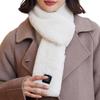 Electric Heated Scarf USB Charging Soft Heating Neck Wrap Winter Electric Scarf with 3 Temperature Settings for Women
