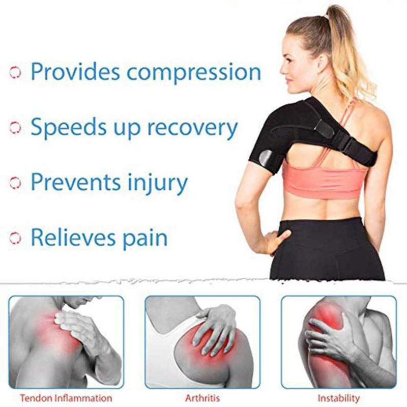 Shoulder Compression Support Sleeve for Rotator Cuff Tears To Maintain Shoulder Stability PracticalDesign UsefulFeatures