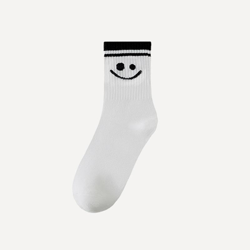 Ladies Spring and Autumn Fashion New Sweat Absorbing Sports Tube Socks