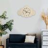 Stylishs Wall Clock Decorative Battery Operated Wall Clock for Contemporary Homes Quiet Movement Clock Battery Power