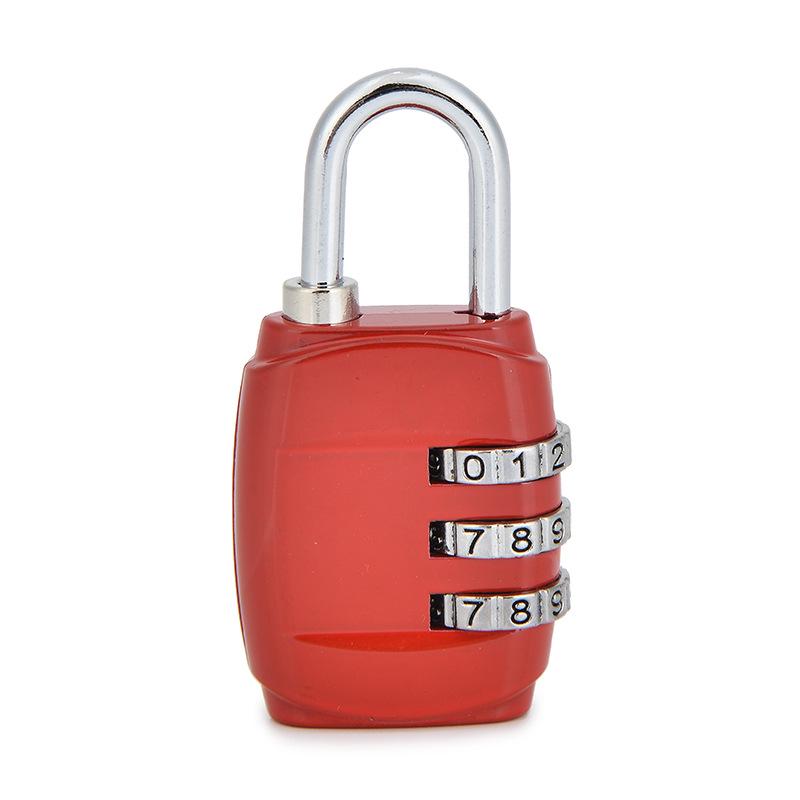 Zinc Alloy Mini Combination Padlock for Suitcases, Gym Lockers, and Drawers