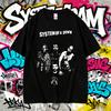 2025 Summer Alternative Metal Rock Band System of A Down Graphic Men Women Clothing Vintage 100% Pure Cotton Printed T-shirt