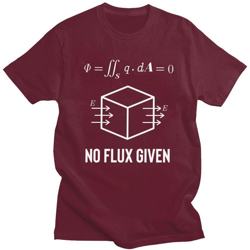 Men No Flux Given Computer Programmer Engineer Geek T Shirts 100 Cotton Tshirt Leisure Novelty Design Graphic Tee Tops