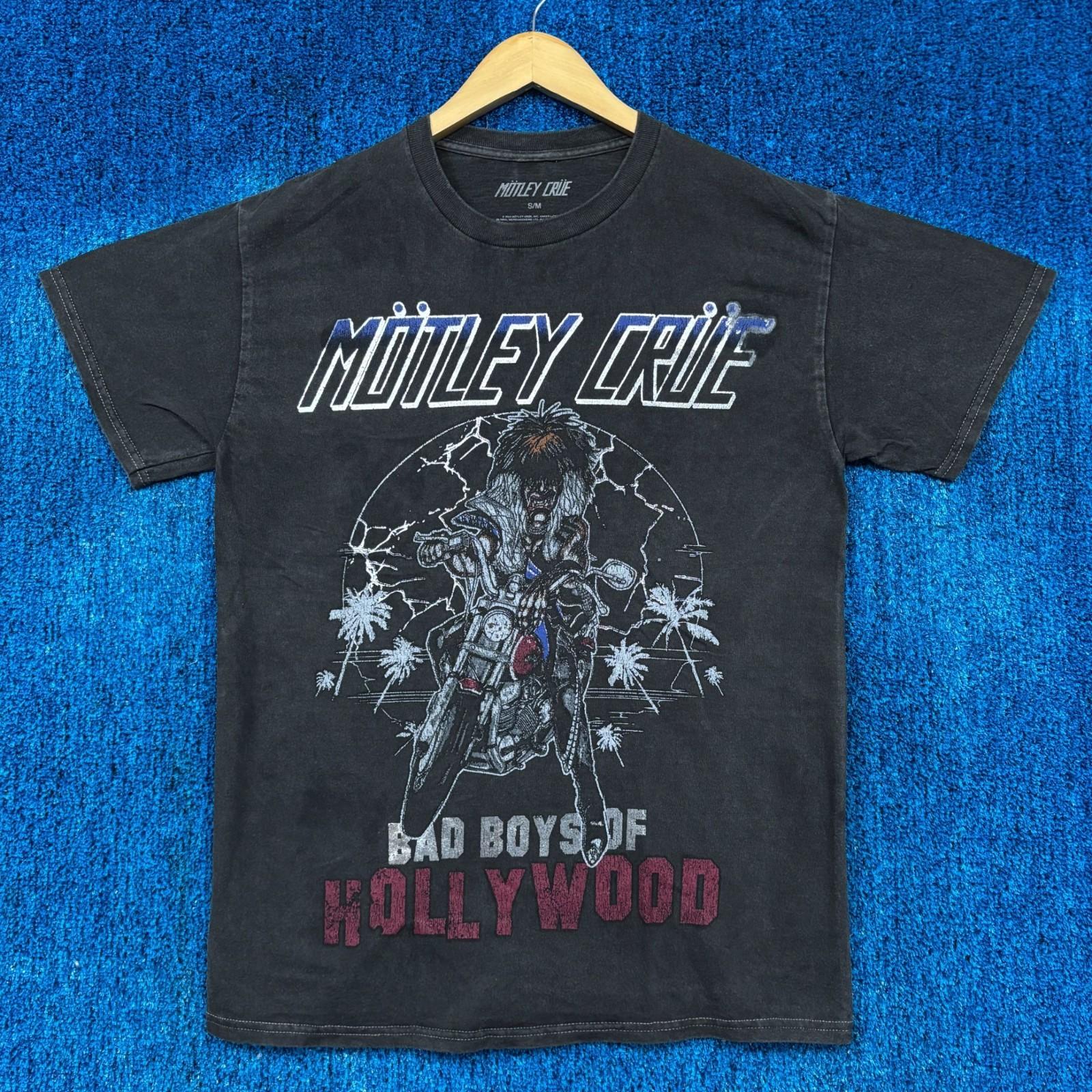 Motley Crue “Bad Boys of Hollywood” Graphic T-Shirt Size S/M XL