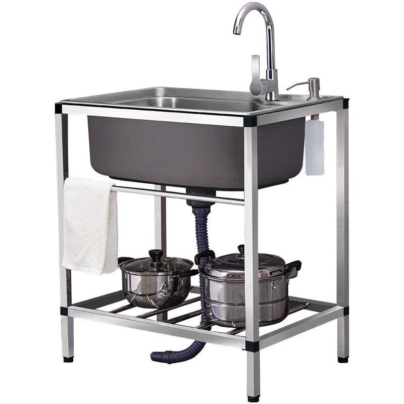 TLXT 304 Stainless Steel Kitchen Sink with Stand