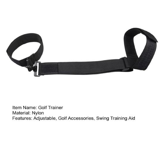 Golf Leg Posture Corrector Strap, Adjustable Golf Training Aid for Swing Stability & Posture Improvement, Golf Accessories for Beginner