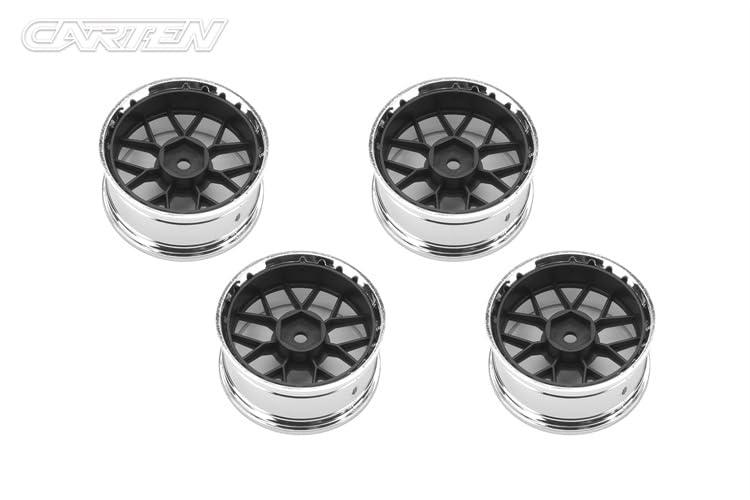 Kawada Mokei CARTEN Adjustable Offset 14 NHA562 Wheel, Spoke, Black,
