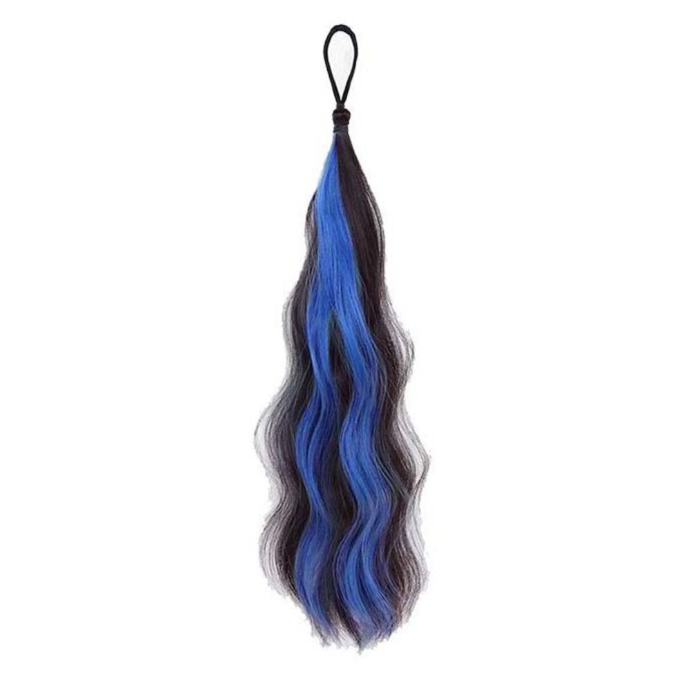 All-in-one Self-winding Hair Bundle Synthetic Flower Bud Hair Bun Hair Bag  For Girls