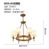 Vintage Chandelier Modern Living Room Bedroom Foyer Light Fixtures Fabric Lampshade Lamp Decor Home Lighting Lustre E14 110-220V