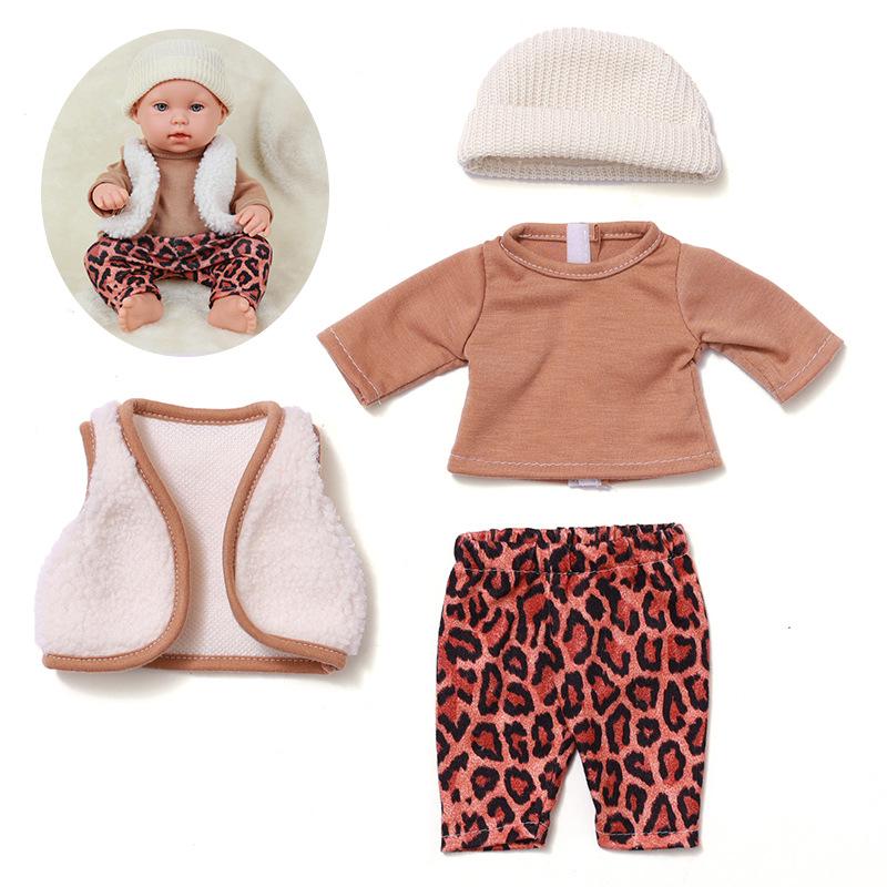 30cm Reborn Baby Doll Outfit - New Style Girl Gift Clothing Set, Hot Selling
