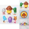 Delizioso set di 6 personaggi d'azione di Hey Duggee con distintivo, perfetto per i bambini a Natale.
